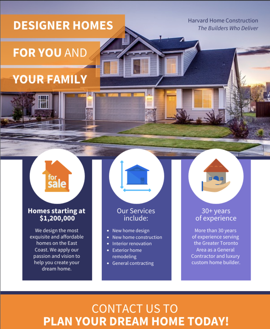 Affordable Real Estate Flyers That Sell Homes